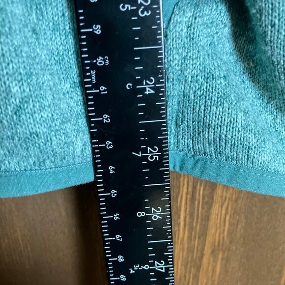 Eddie Bauer Womens Sweatshirt Green Radiator Fleece Snap Mock Neck 2XL - Picture 9 of 12